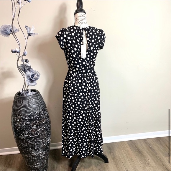 ❗️SOLD❗️Reformation Rylie Memento Spotted Midi Dress - Picture 7 of 9